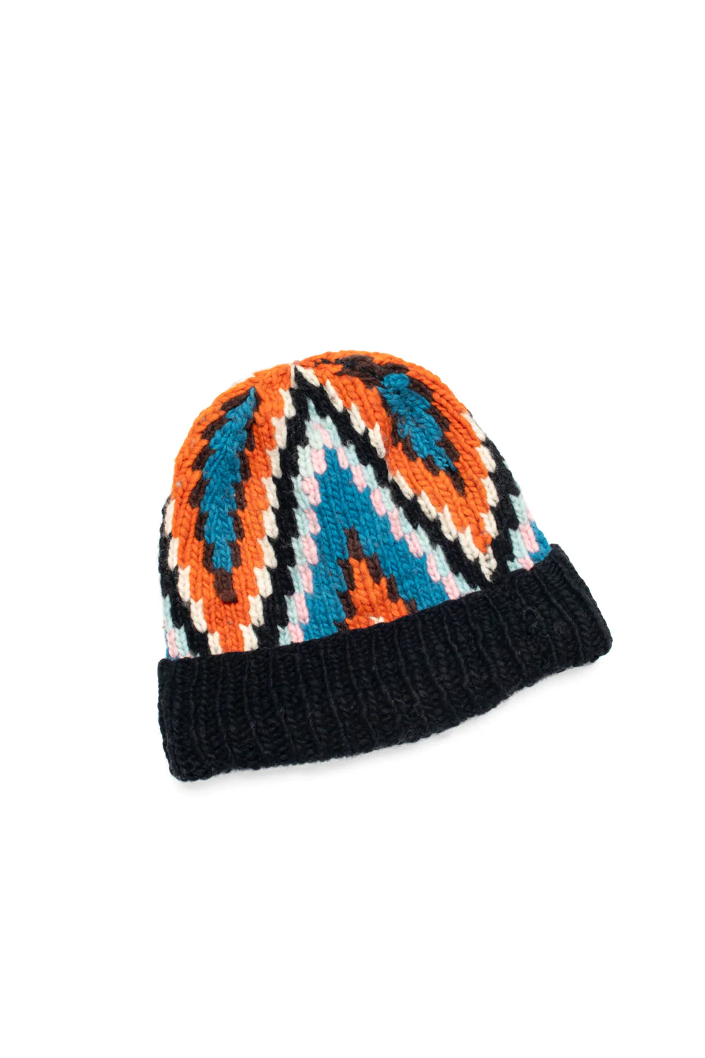 Double Cuff Cap Design C - Black - Image 2