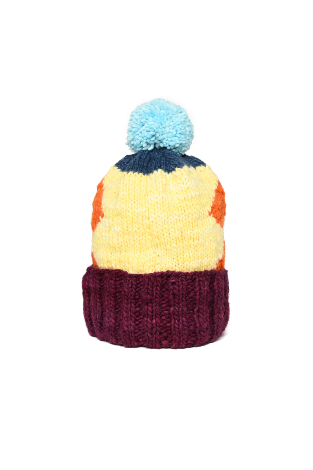 Double Cuff Cap Lightning - Raspberry - Image 3