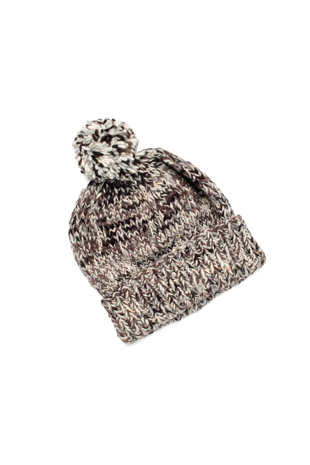 Double Cuff Cap Mix Heather - Grey Mix - Image 2