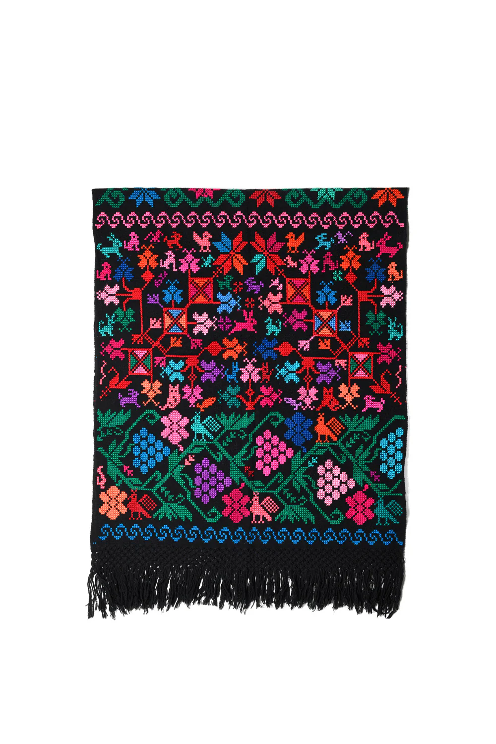Embroidery Shawl - Arbol De La Vida (Tree of Life) C - Image 2