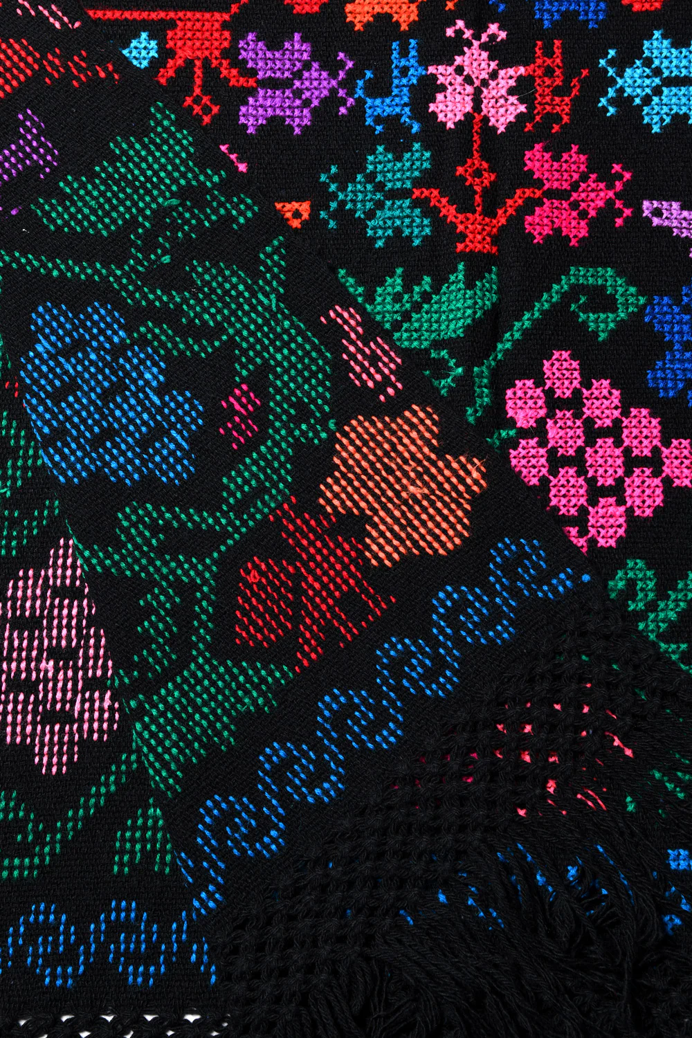 Embroidery Shawl - Arbol De La Vida (Tree of Life) C - Image 6