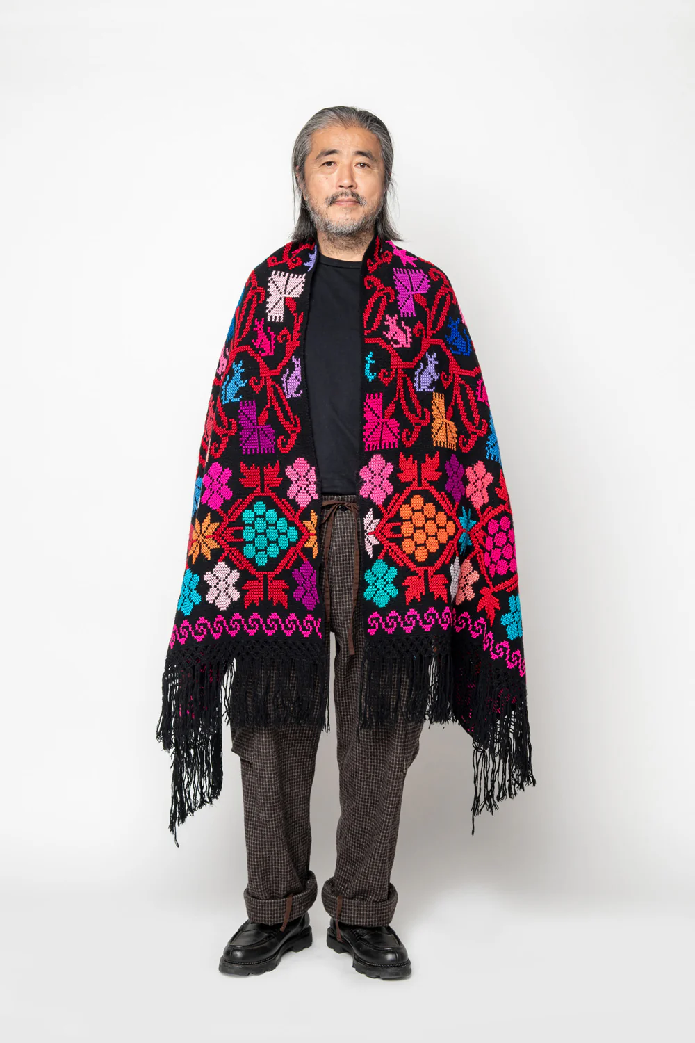 Embroidery Shawl - Arbol De La Vida (Tree of Life) D - Image 11