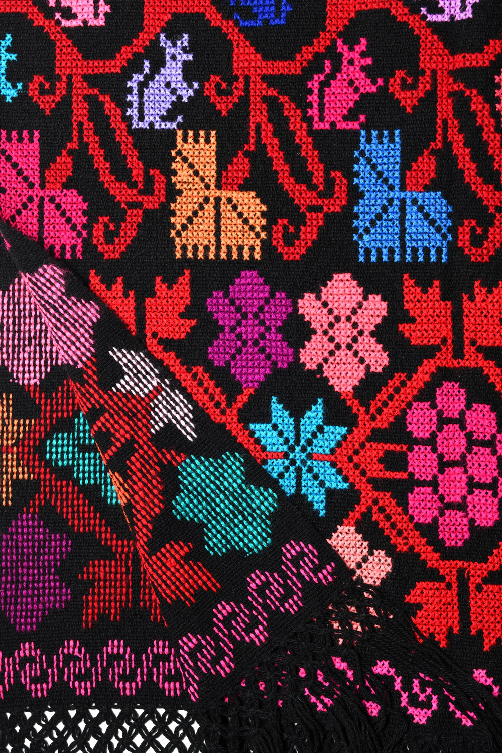 Embroidery Shawl - Arbol De La Vida (Tree of Life) D - Image 6