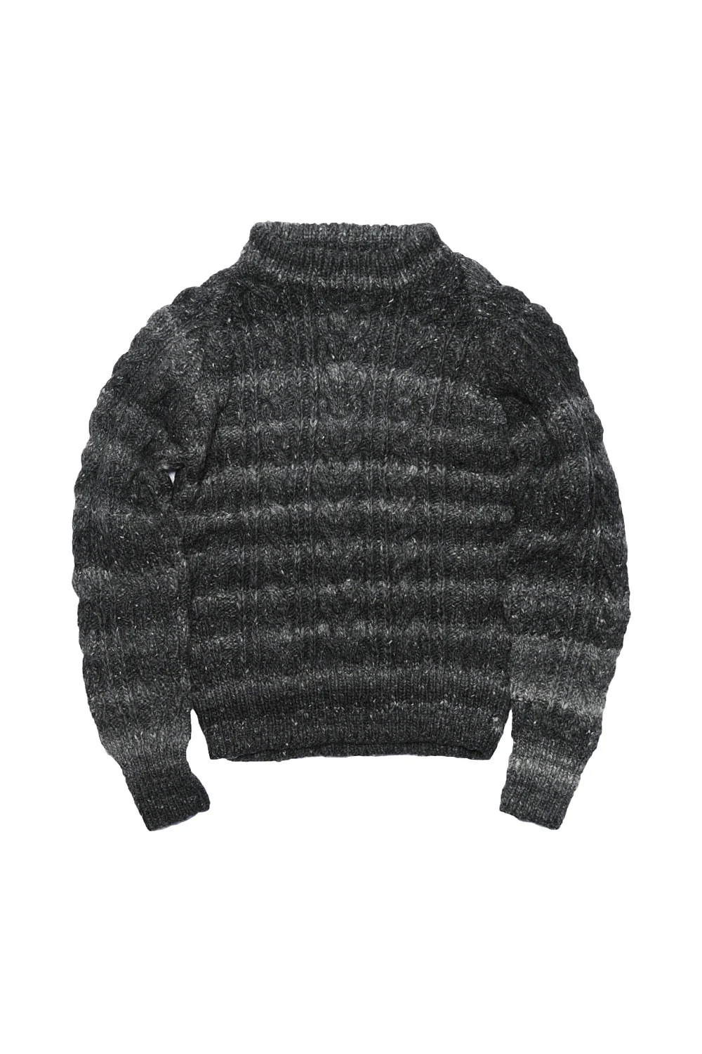Fisherman Pullover - Grey Heather