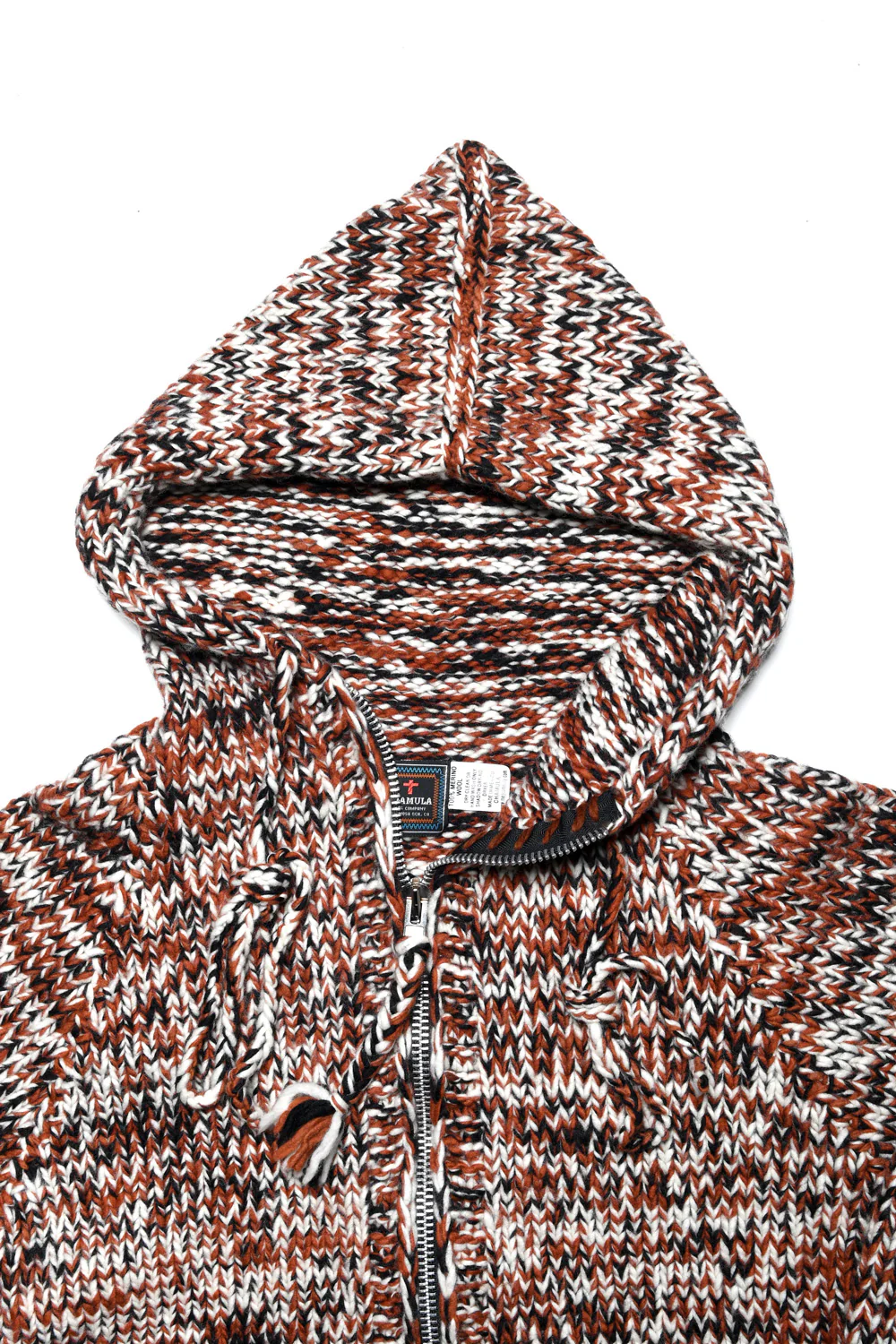 Mix Heather Hoodie - Brown Mix - Image 2