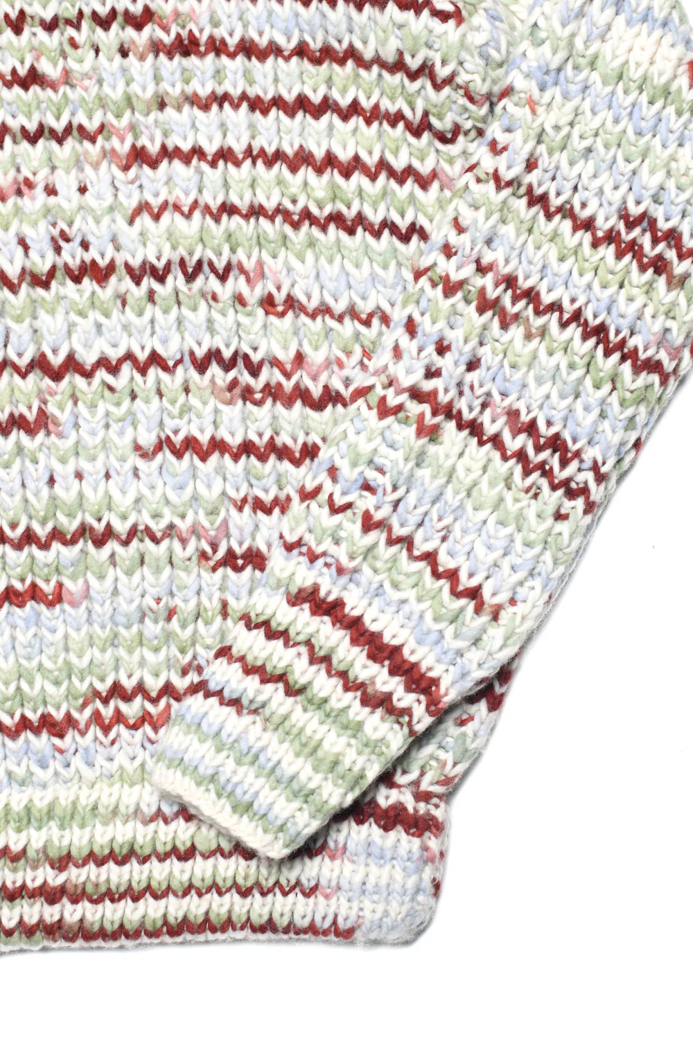 Mix Stripe Pullover - Ivory - Image 4