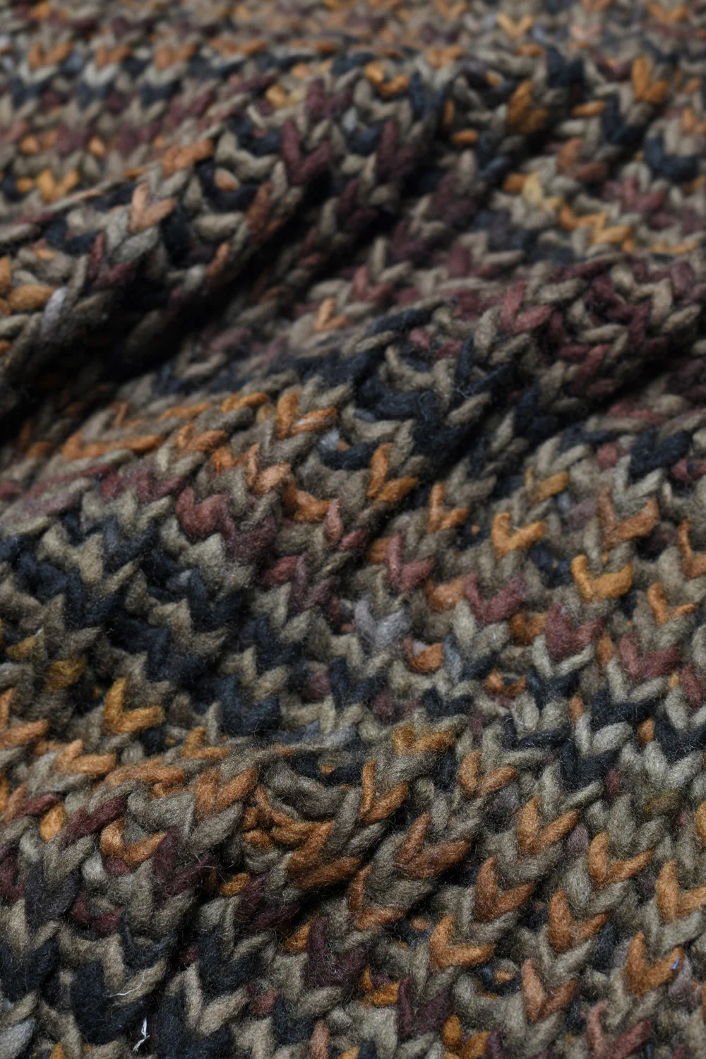 Mix Stripe Pullover - Dk. Olive - Image 2
