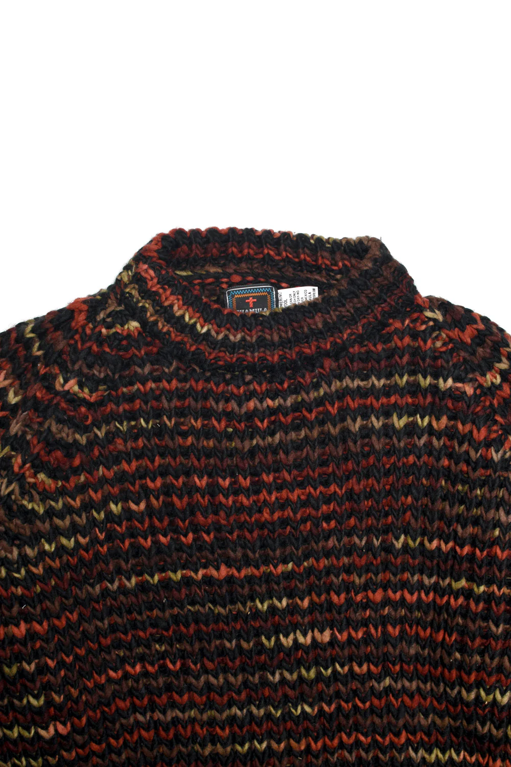 Mix Stripe Pullover - Black - Image 3