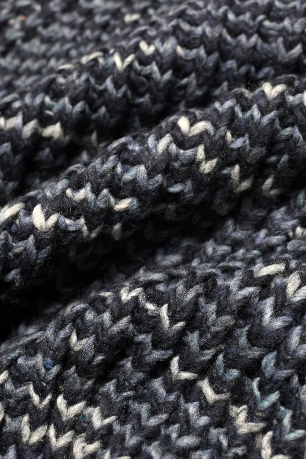 Mix Stripe Pullover - Navy - Image 2