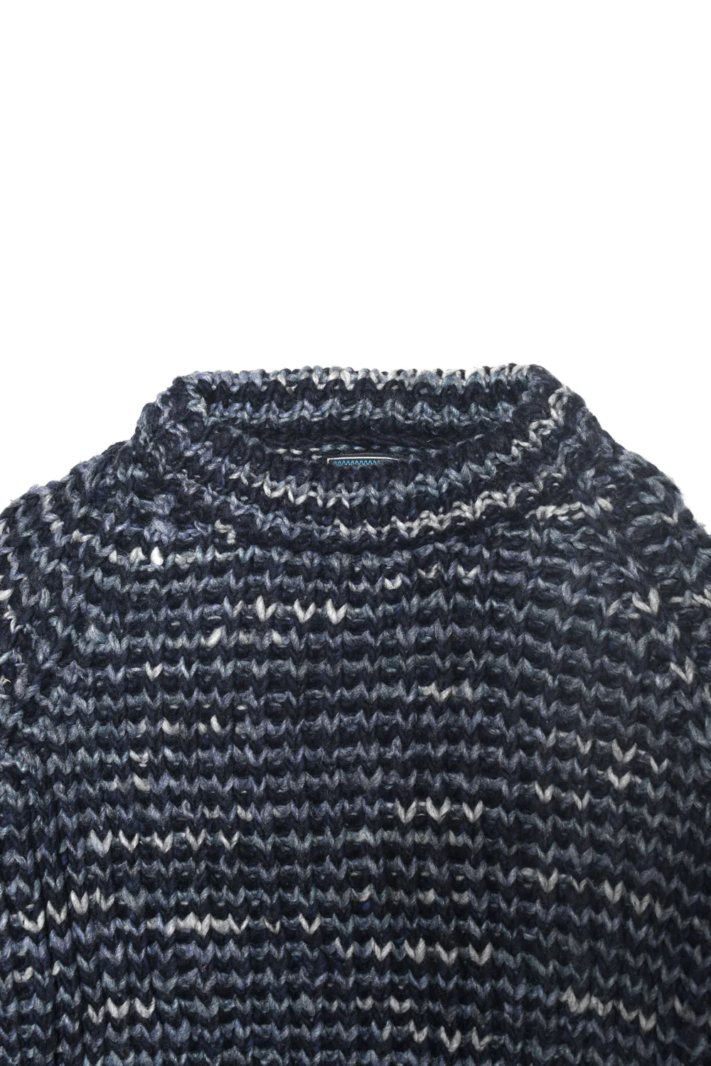 Mix Stripe Pullover - Navy - Image 3