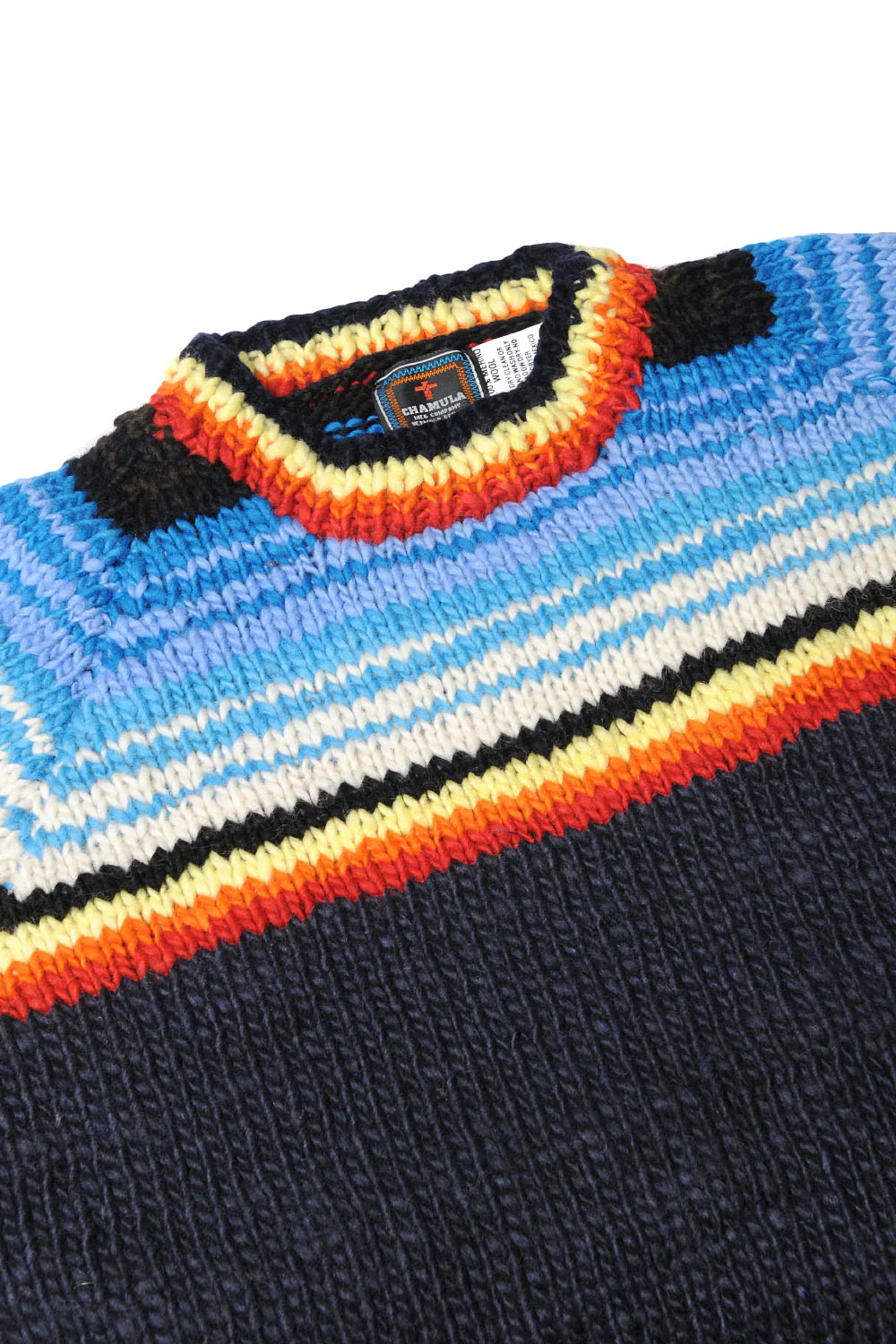 Serape Pullover - Navy - Image 2