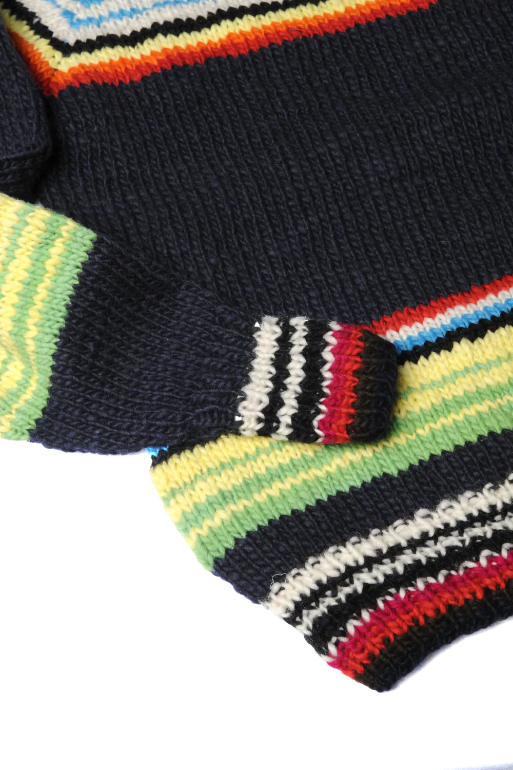 Serape Pullover - Navy - Image 3