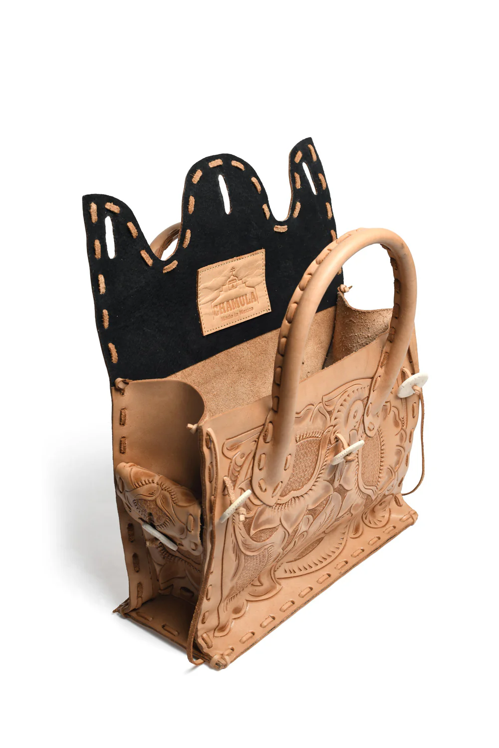 Western Stitch Carving Bag - Medium - Image 5